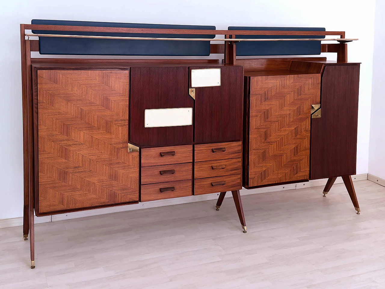 Sideboard with bar compartment by La Permanente Mobili Cantù, 1950s 18