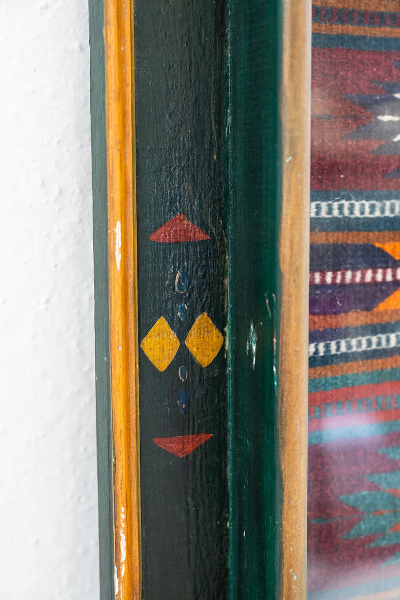 Quadro messicano in legno, anni '90 1406570