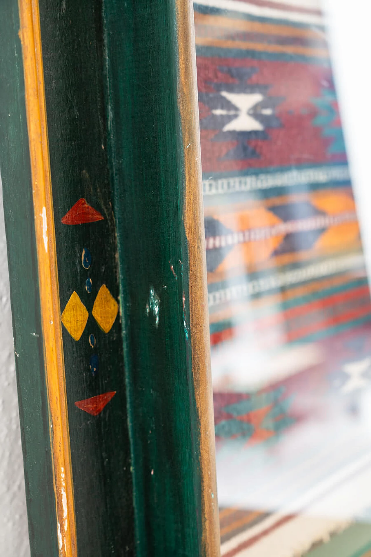 Quadro messicano in legno, anni '90 1406571