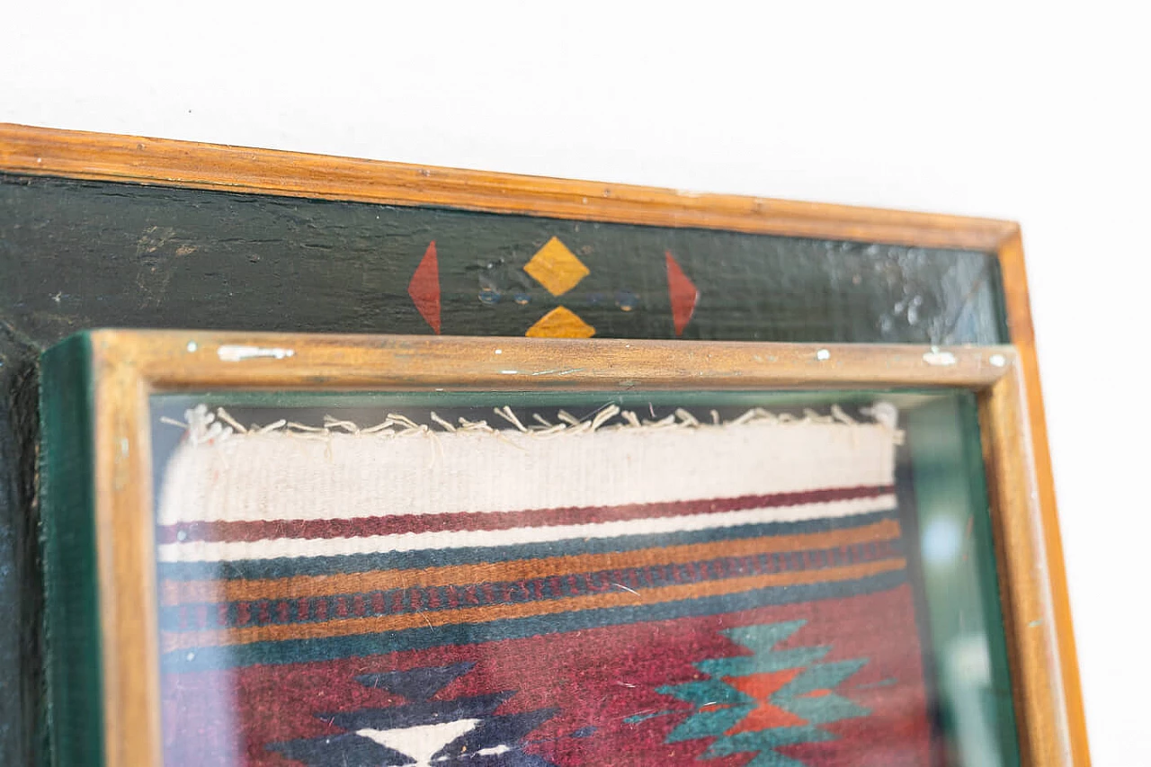 Quadro messicano in legno, anni '90 1406572