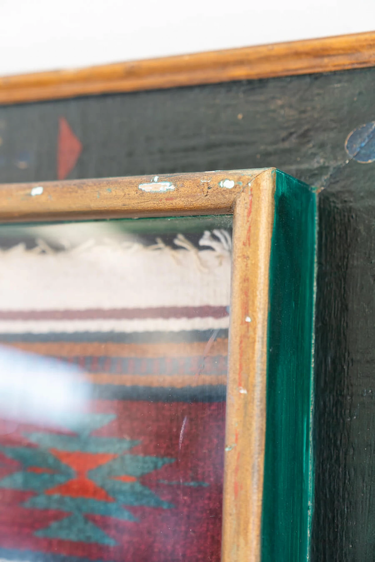 Quadro messicano in legno, anni '90 1406576