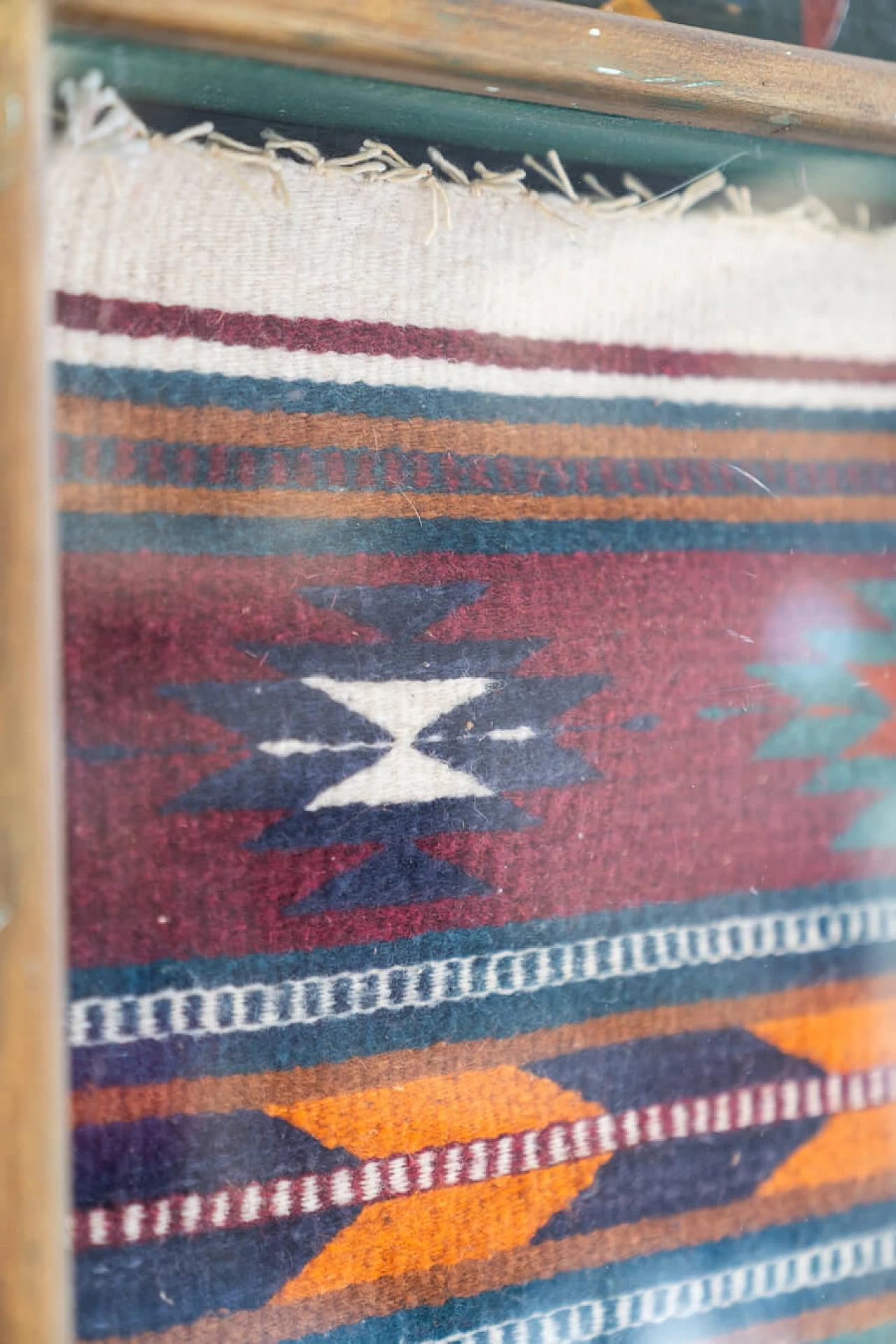 Quadro messicano in legno, anni '90 1406578