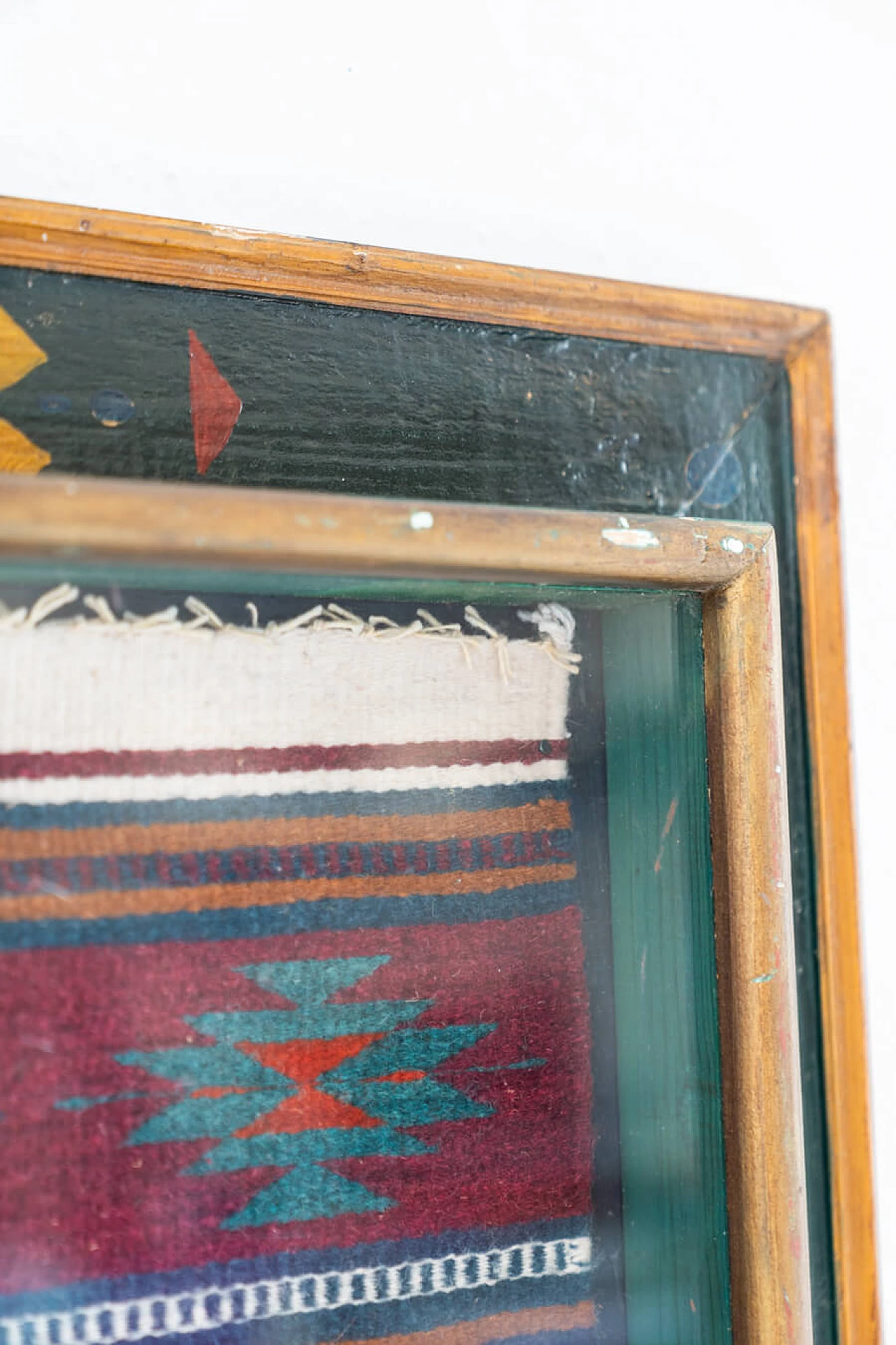 Quadro messicano in legno, anni '90 1406579