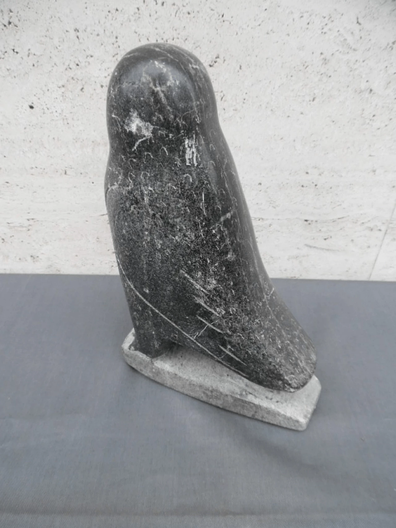 Scultura Inuit di gufo in pietra di Canada Eskimo Art Esquimau, anni '70 6