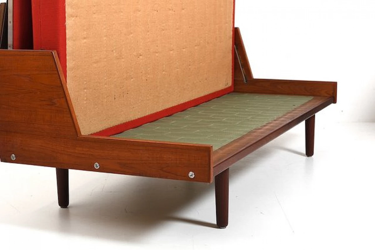 GE-258 teak dormeuse by Hans J. Wegner for Getama, 1960s 9