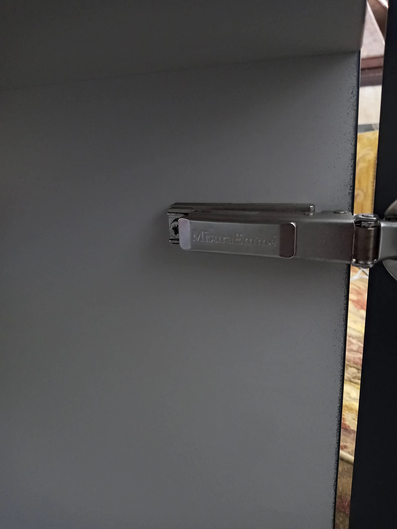 Gray wood TV stand sideboard by MisuraEmme, 1990s 5