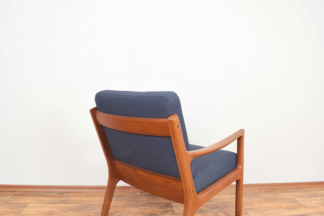 Pair of teak Senator armchairs by Ole Wanscher for France & Son, 1960s 14
