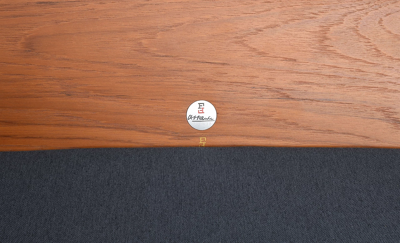 Pair of teak Senator armchairs by Ole Wanscher for France & Son, 1960s 15