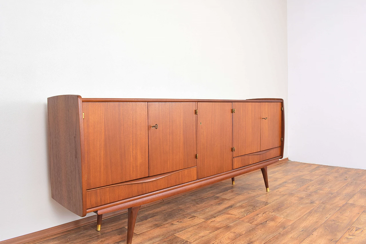 Teak sideboard by Sven Andersen Møbelfabrikk, 1960s 8