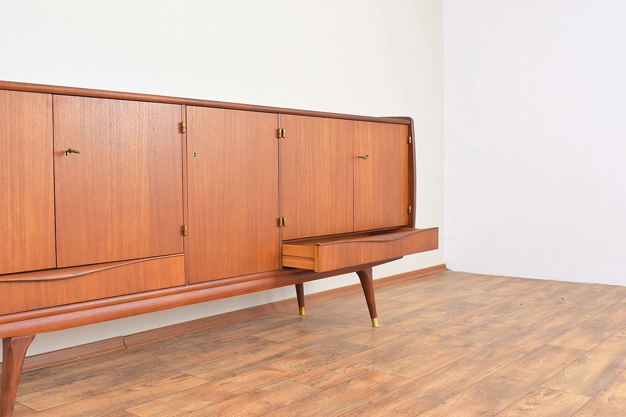 Teak sideboard by Sven Andersen Møbelfabrikk, 1960s 10