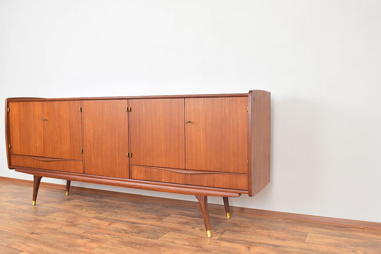 Teak sideboard by Sven Andersen Møbelfabrikk, 1960s 11