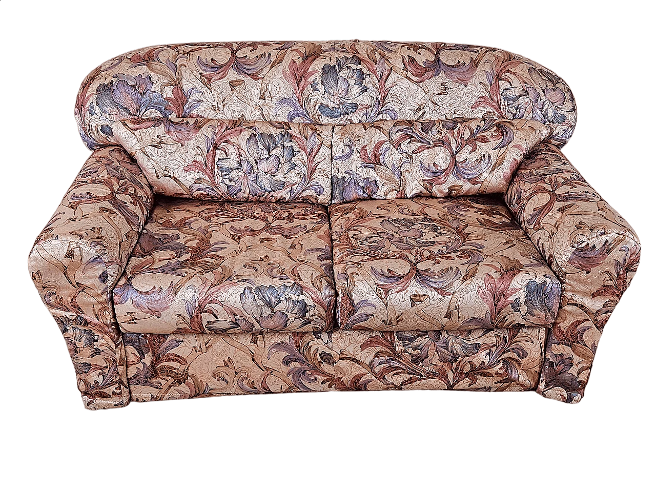 Floral two-seater sofa, 1970s 18