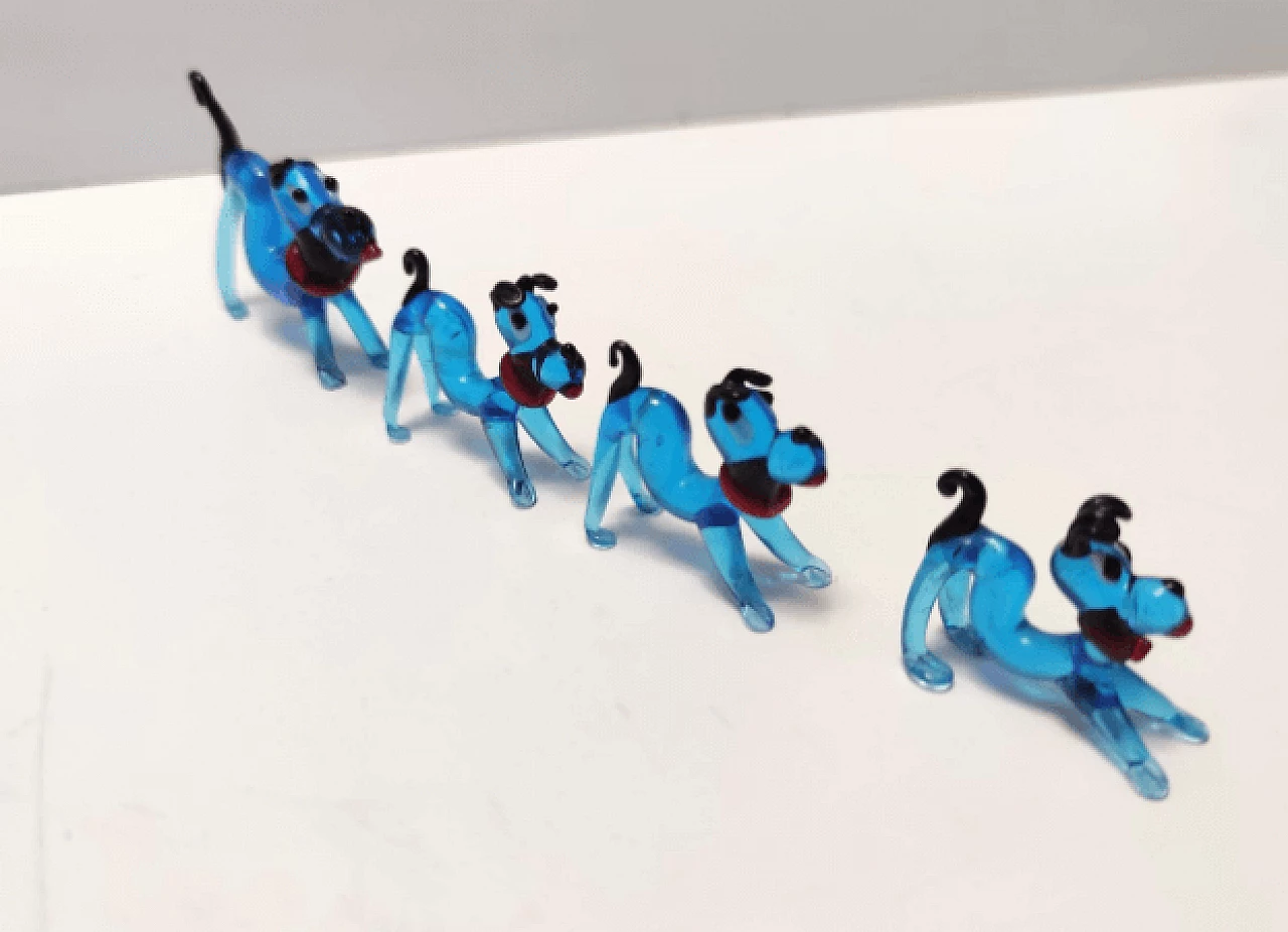 47 Murano glass animal figurines, 1960s 3