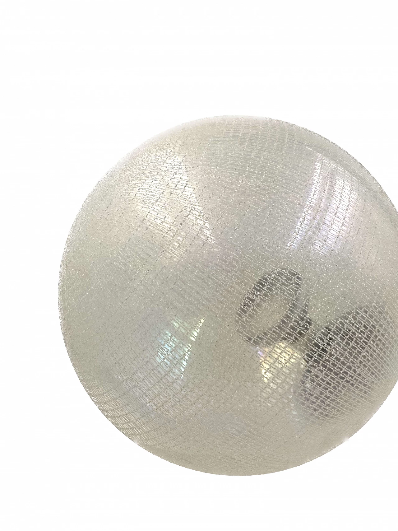 Glass, marble and metal table lamp by Mazzega, 1970s 13