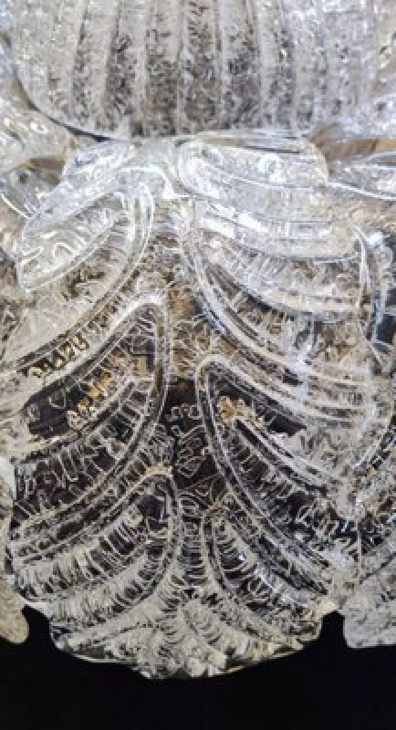 Plafoniera in vetro di Murano attribuita a Barovier & Toso, anni '80 5