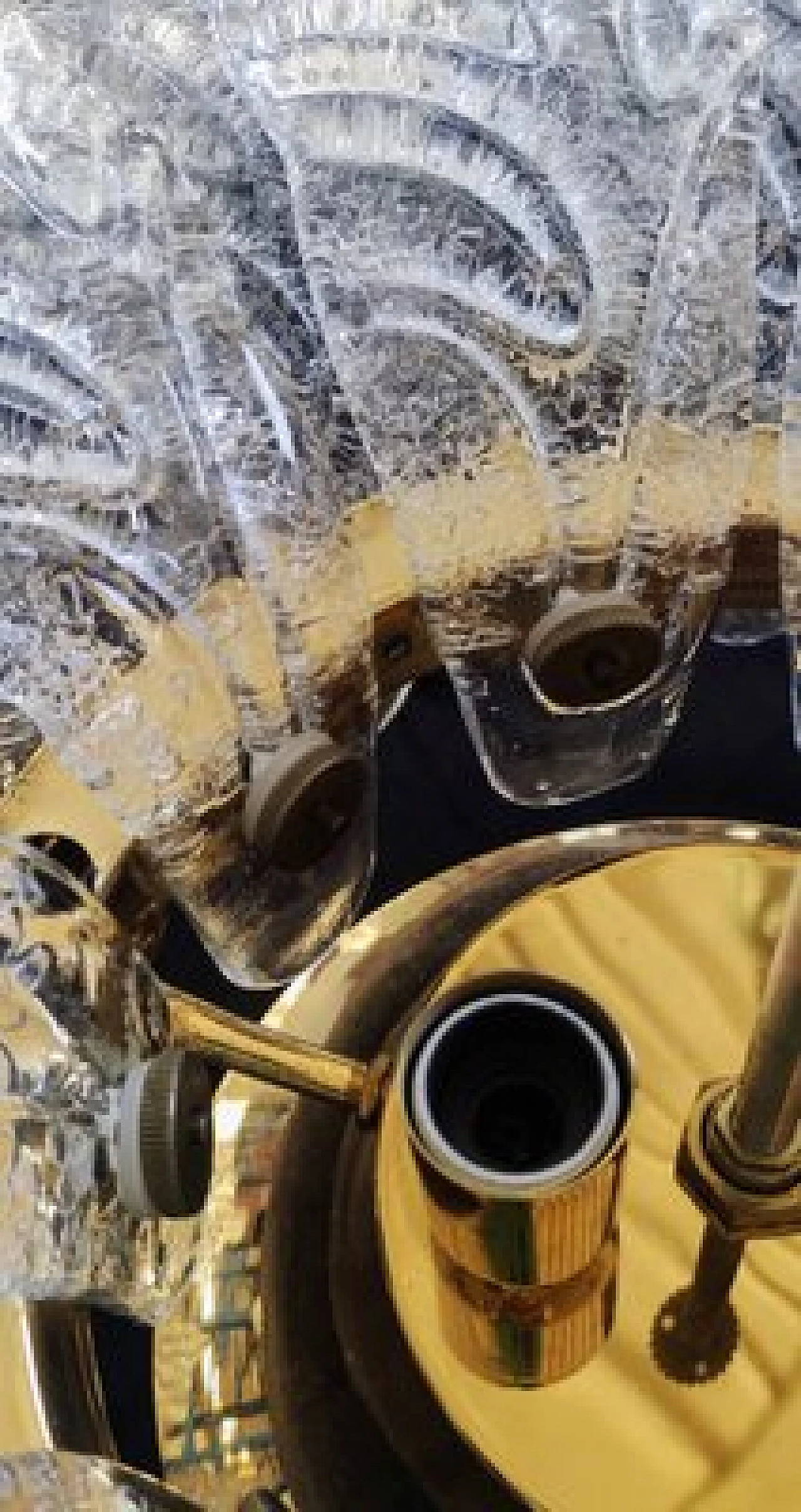 Murano glass ceiling lamp attributed to Barovier & Toso, 1980s 15