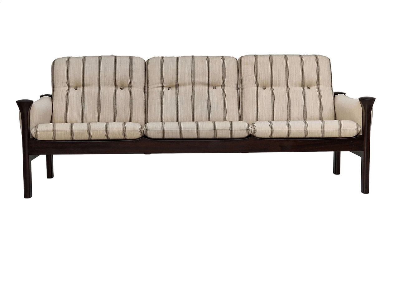 Danish three seater sofa by Arne Vodder for Cado Denmark, 1970s 18