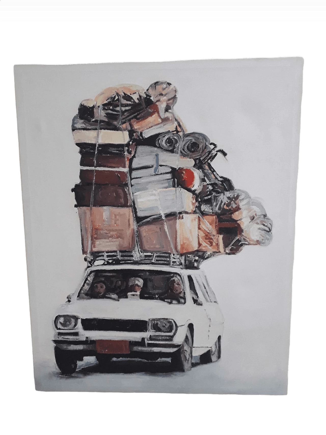 Francesco Sisinni, Cargo, oil on canvas, 2014 9