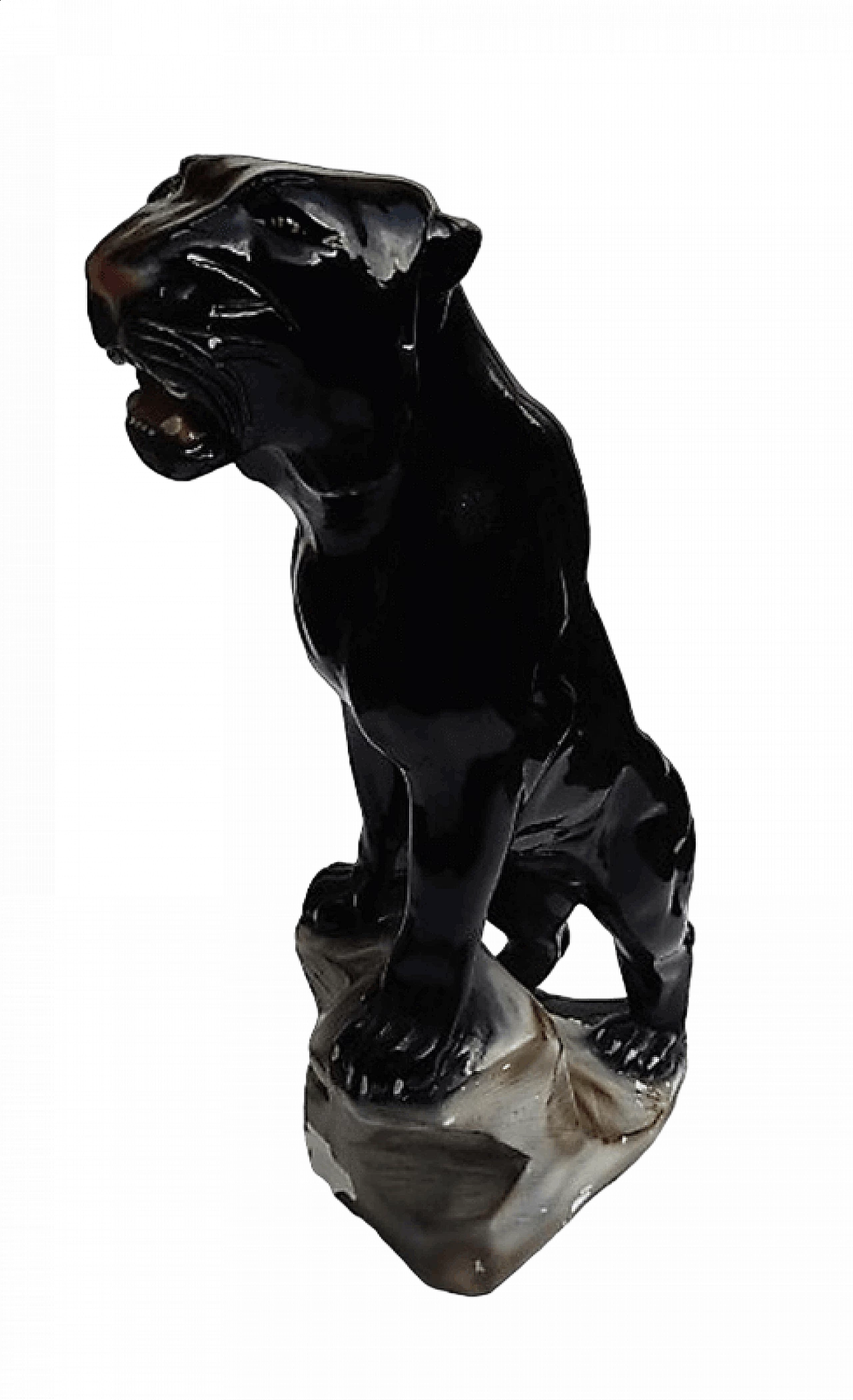 Panther, ceramic sculpture, 1950s 5
