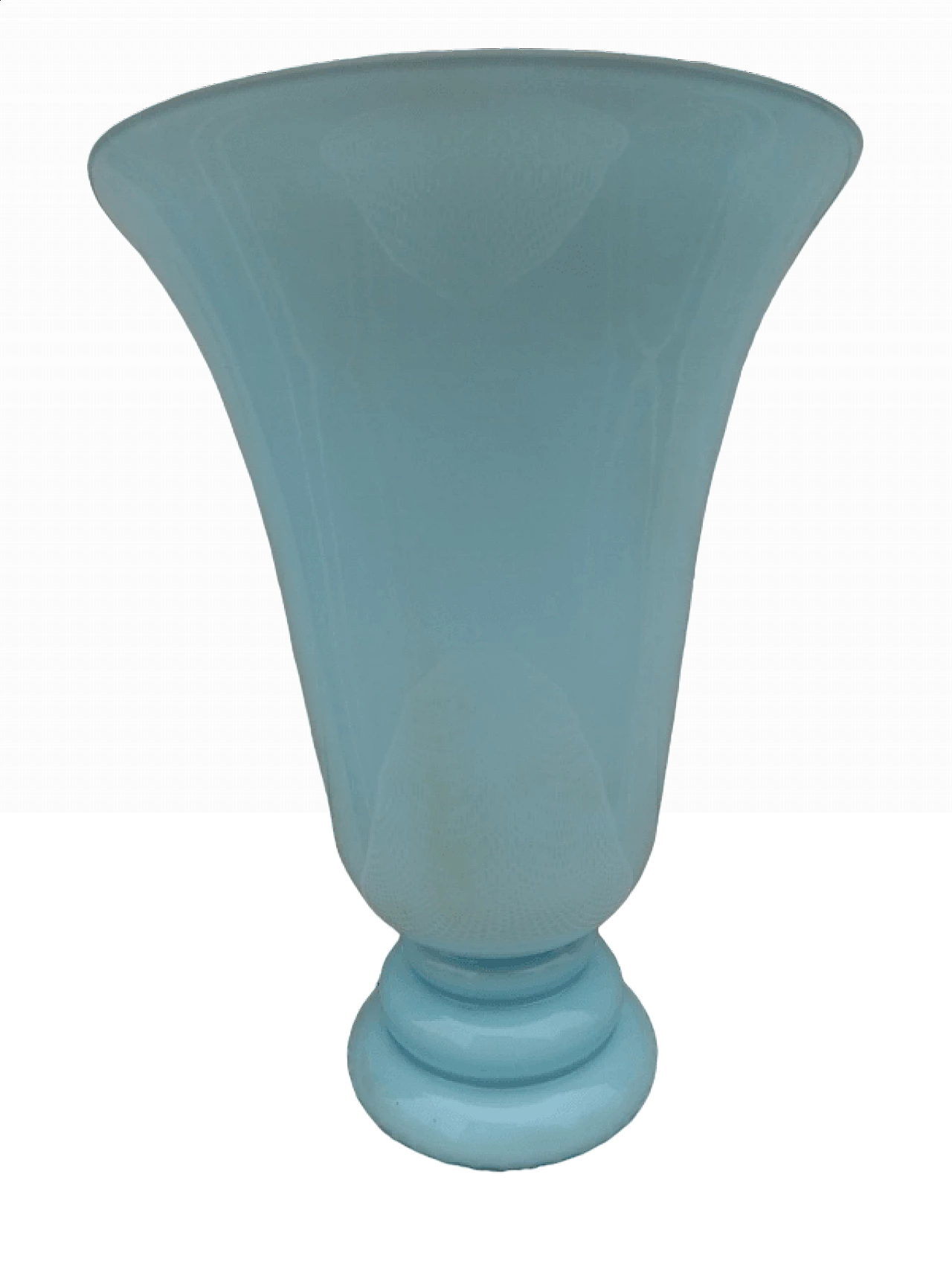 Light blue glass table lamp attributed to La Murrina 4