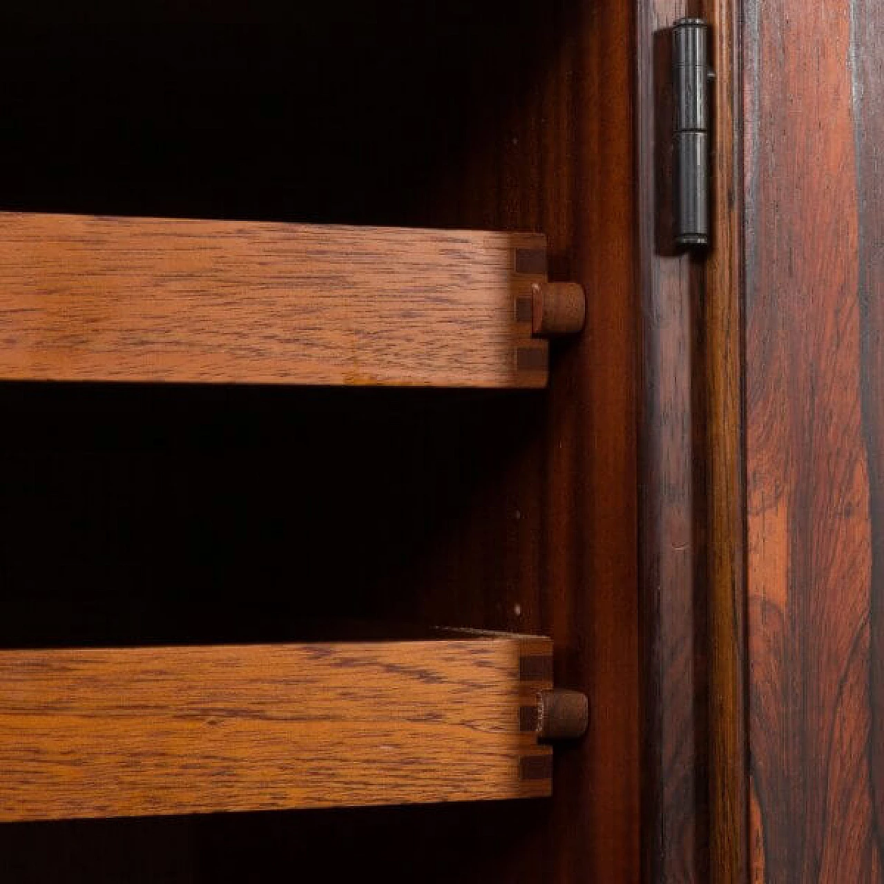 Danish rosewood sideboard or console by Svend Ellekær, 1960s 14