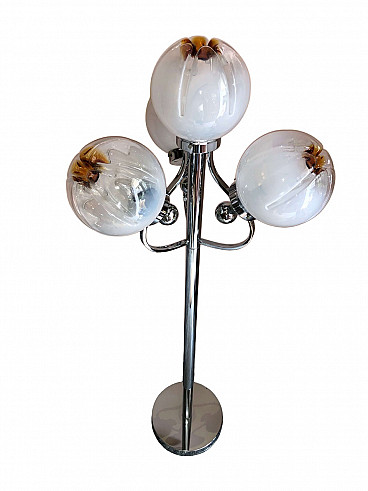 Floor lamp attributed to Carlo Nason for Mazzega, 1970s