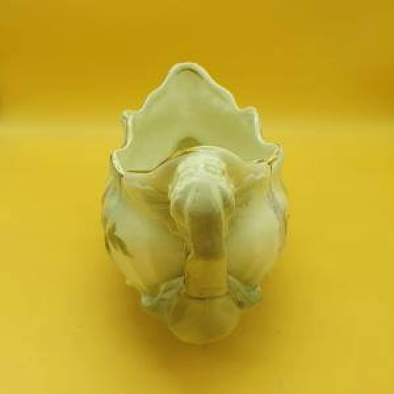 Centrotavola in ceramica a due anse, metà '900 1