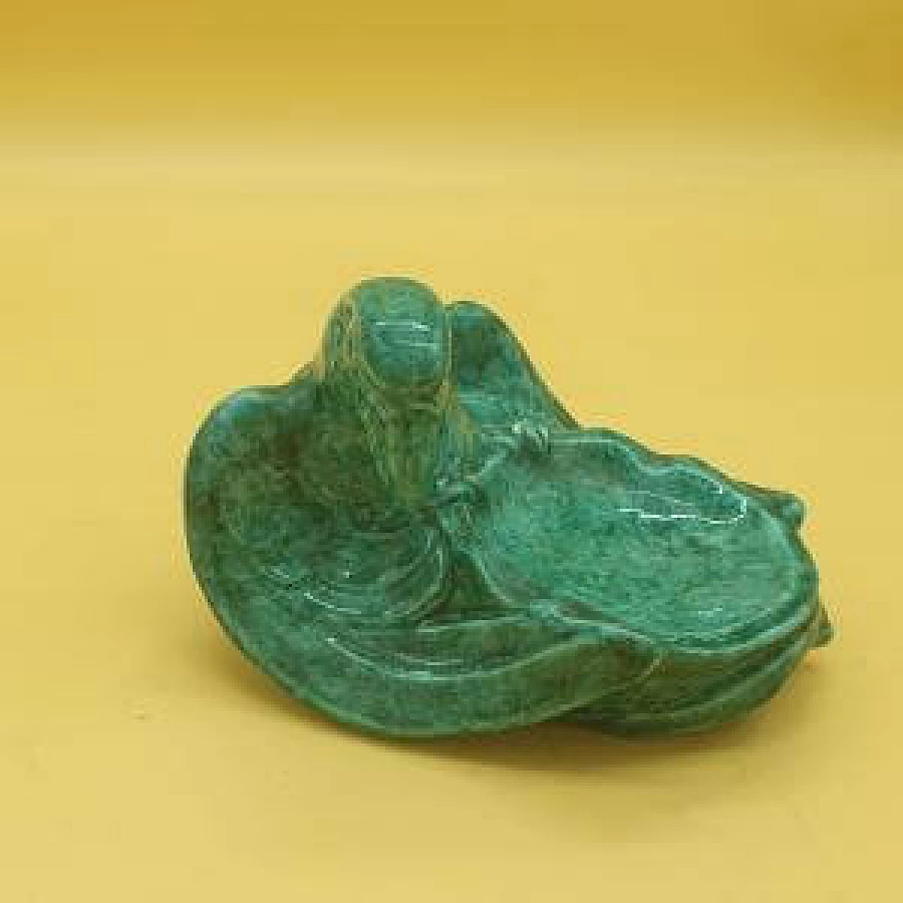 Posacenere a pappagallo in ceramica, metà '900 1