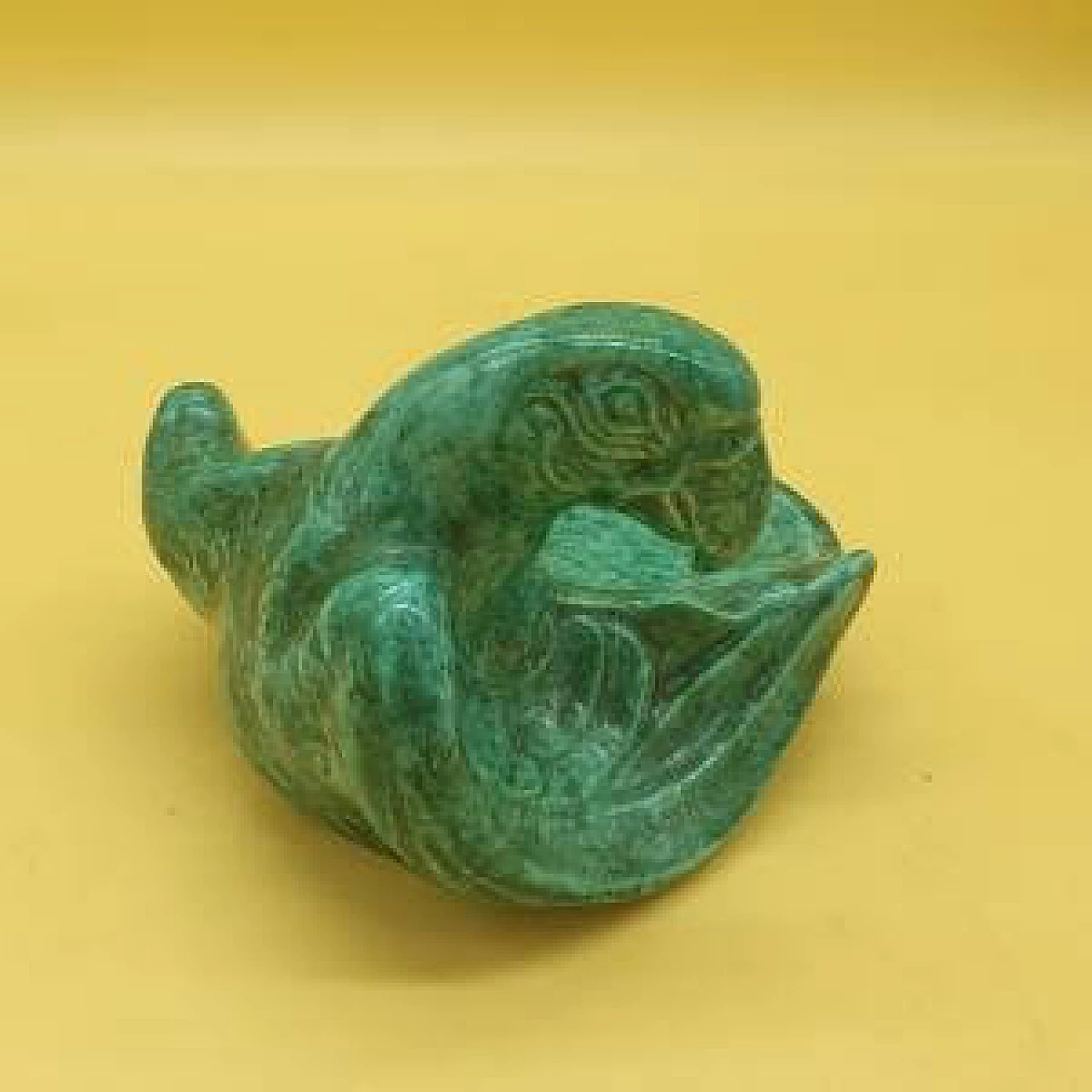 Posacenere a pappagallo in ceramica, metà '900 2