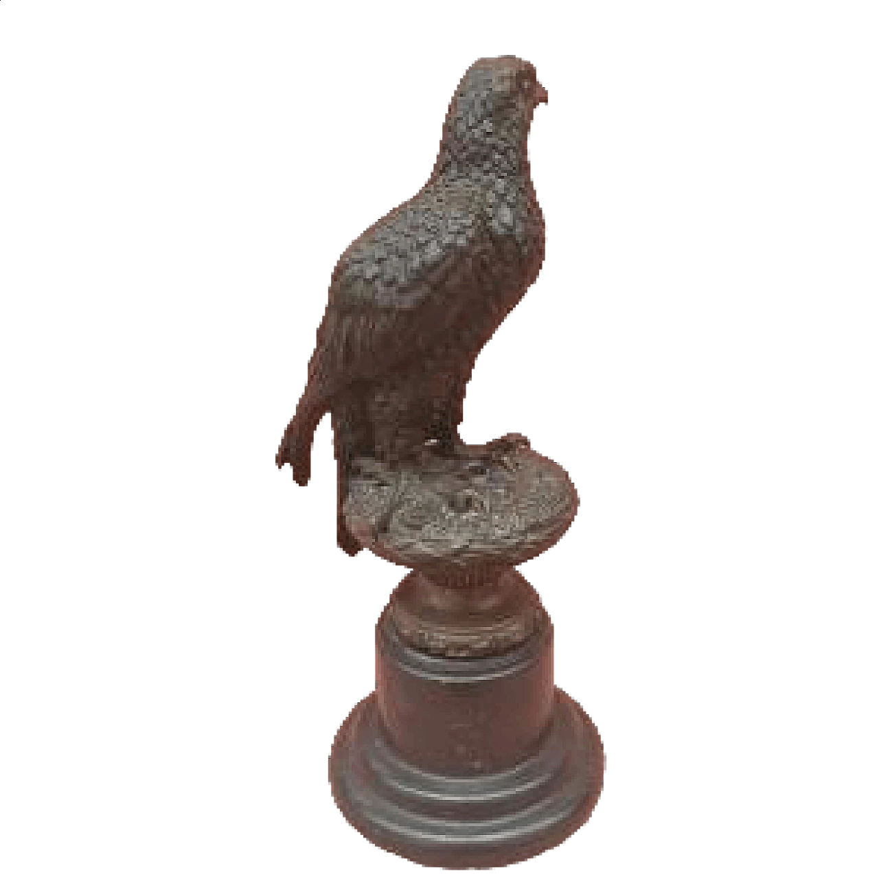 Scultura in bronzo con base in marmo, primo '900 6