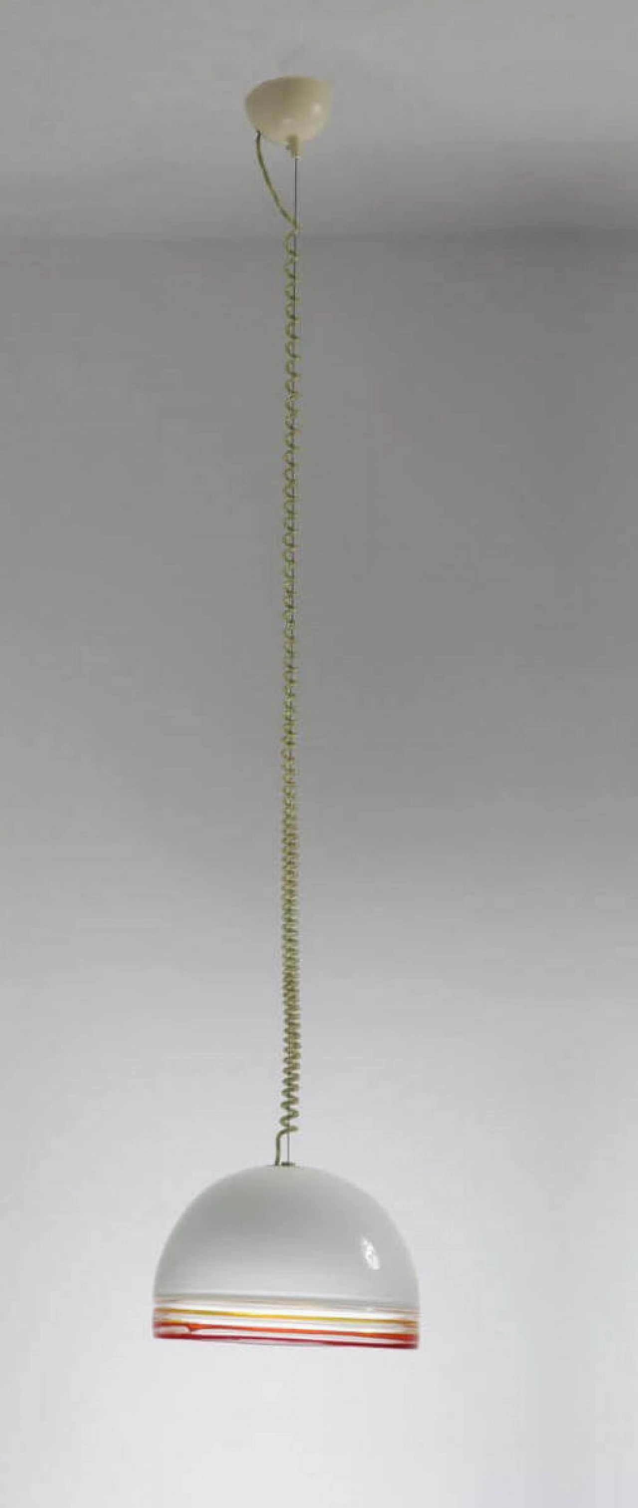 Febo glass chandelier by Roberto Pamio and Renato Toso for Leucos, 1970s 1330014