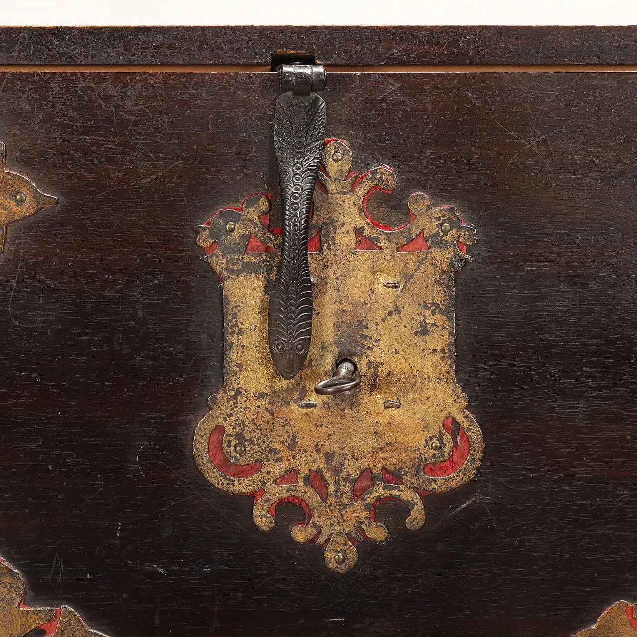 Small cabinet in ebonised wood, early 20th century 5