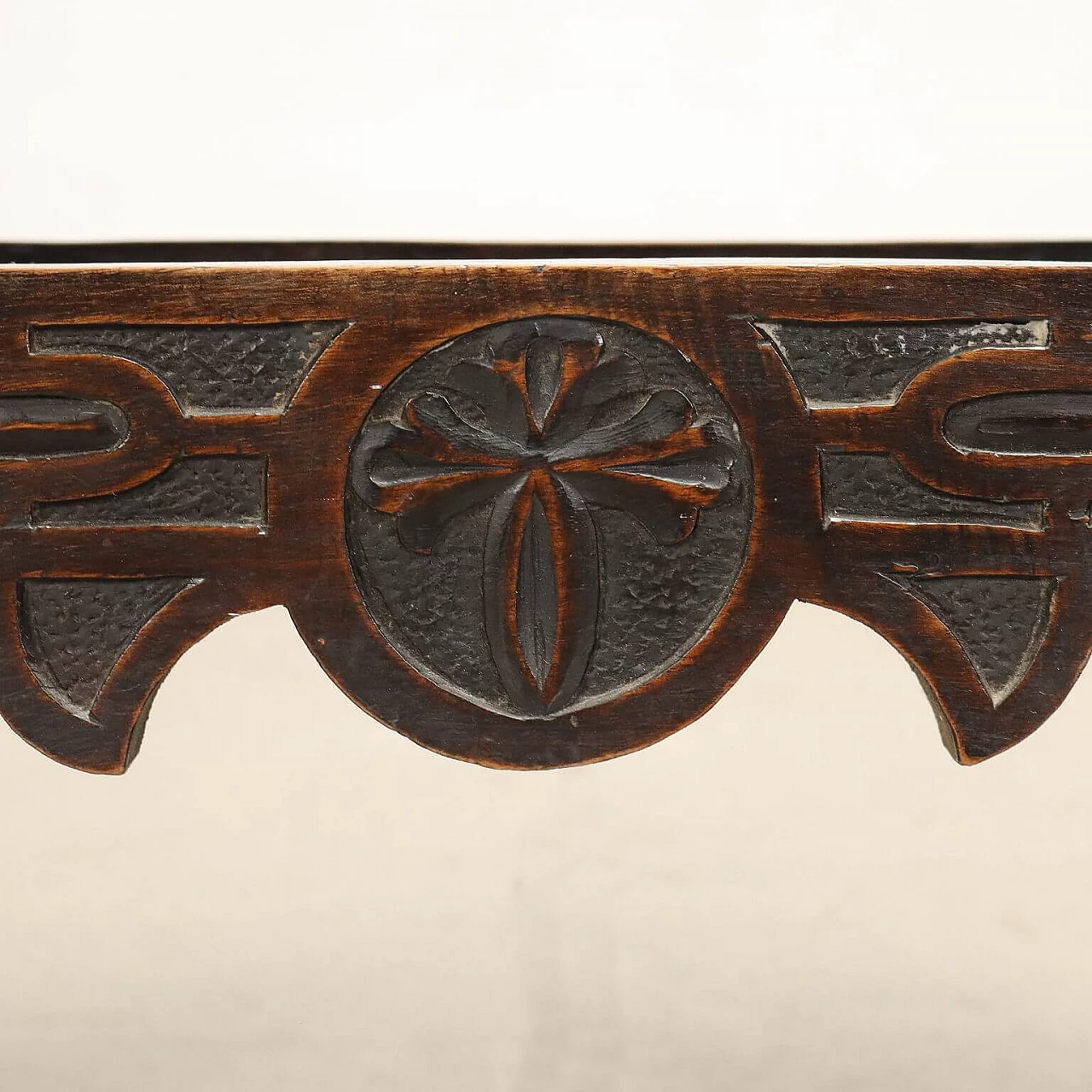 Small cabinet in ebonised wood, early 20th century 9