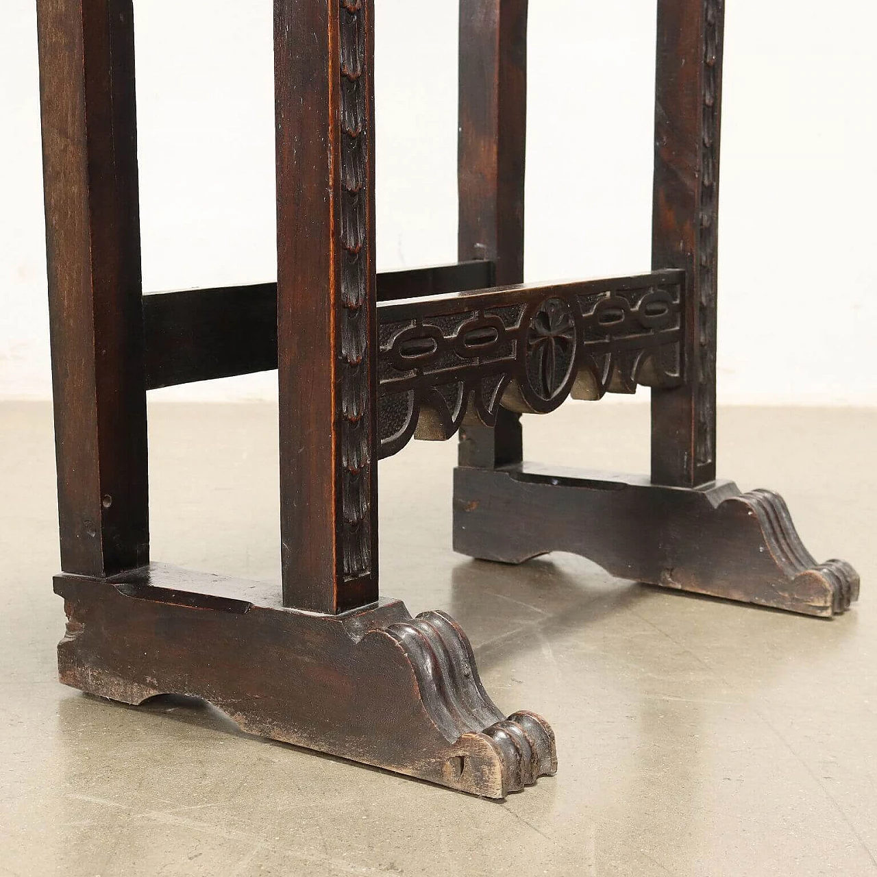 Small cabinet in ebonised wood, early 20th century 10