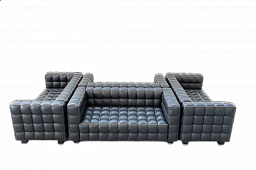 4 Divani Kubus di Josef Hoffmann per Wittmann, anni '80