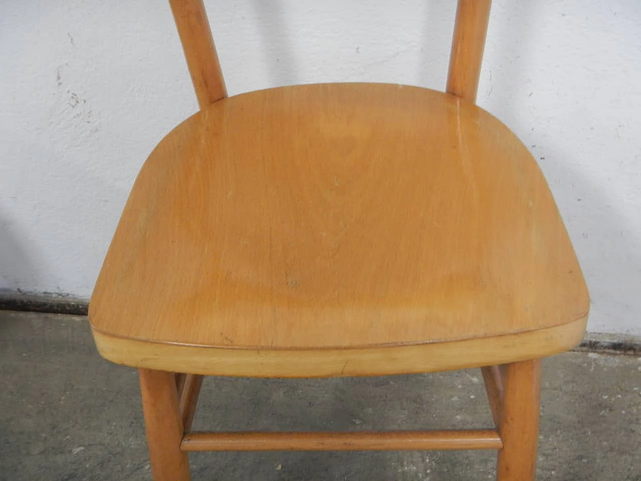 8 Sedie in faggio, anni '50 7