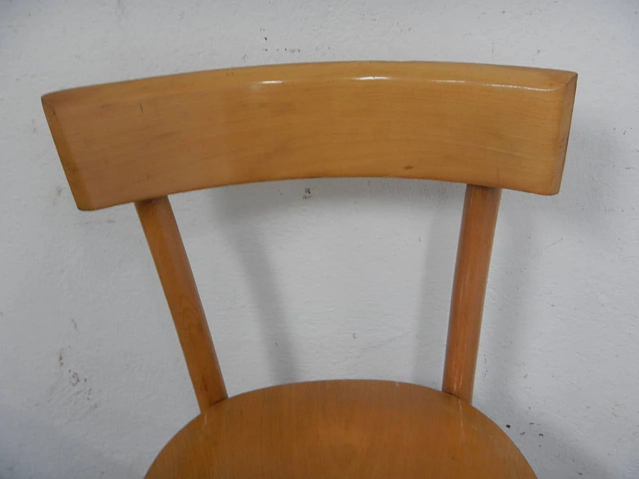 8 Sedie in faggio, anni '50 8