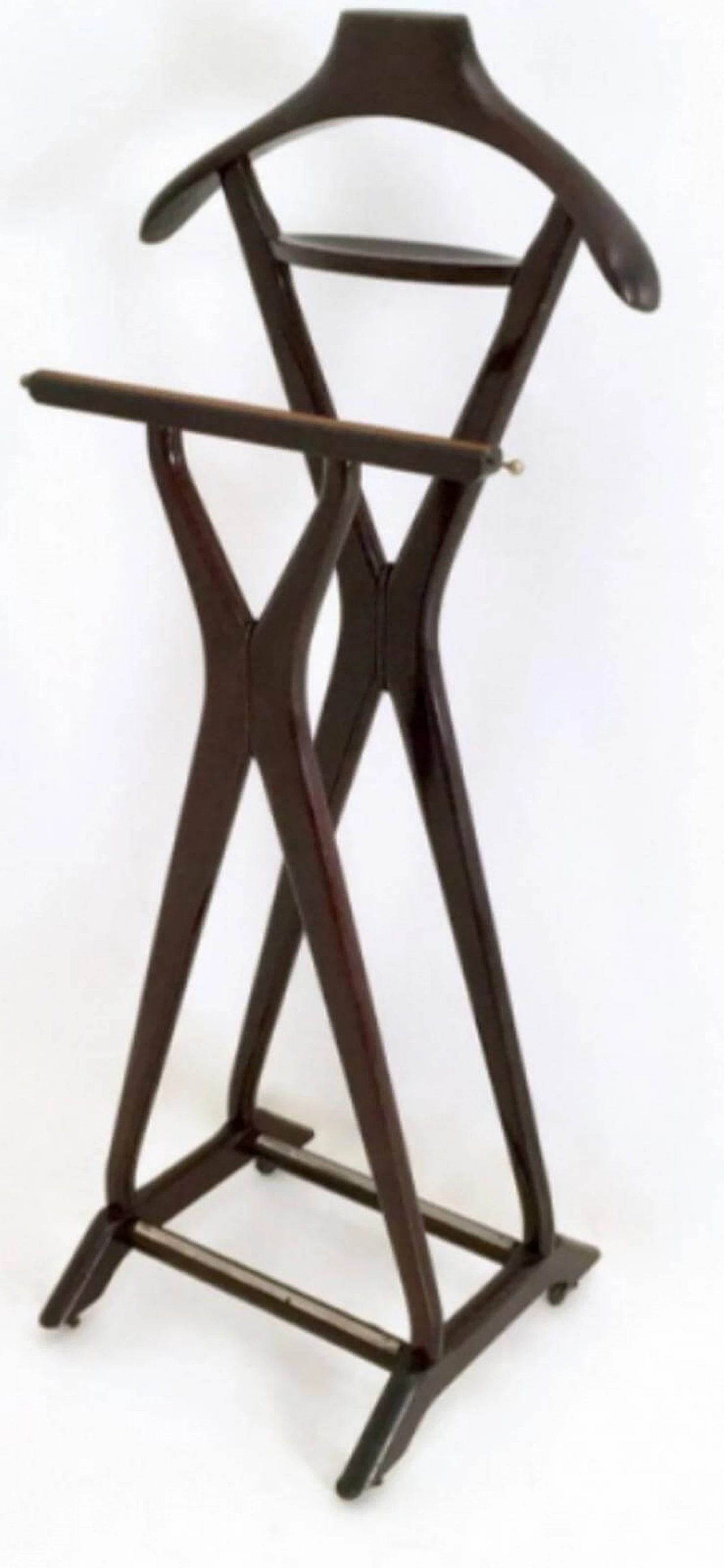 Double valet stand with casters by Fratelli Reguitti, 1950s 2