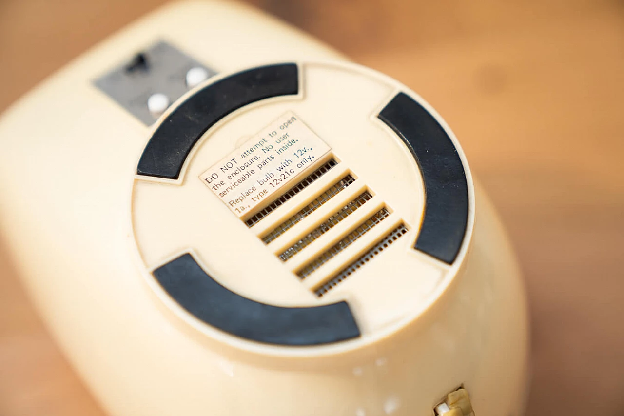 Adjustable clock radio table lamp, 1970s 9