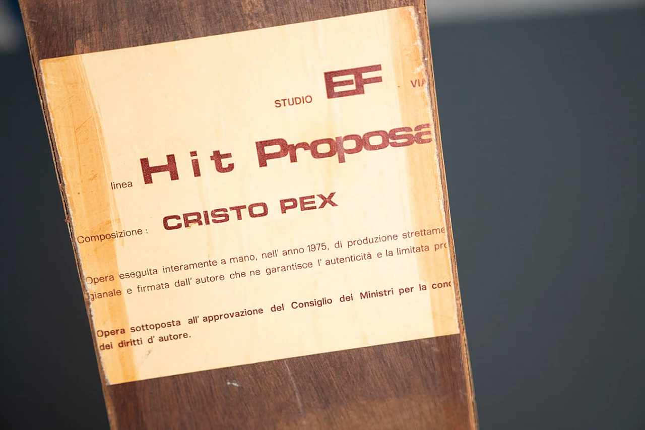 Studio EF, Cristo Pex, crocefisso da parete, 1975 9