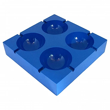 Posacenere Sampa blu di Giorgio Soavi per Olivetti, anni '60