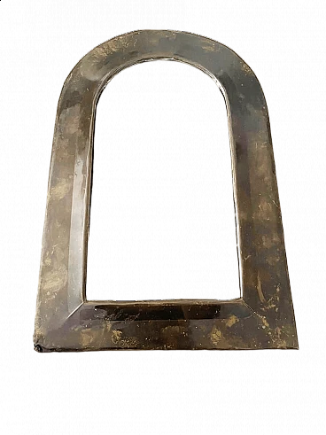 Mirror with brass frame, 1940s