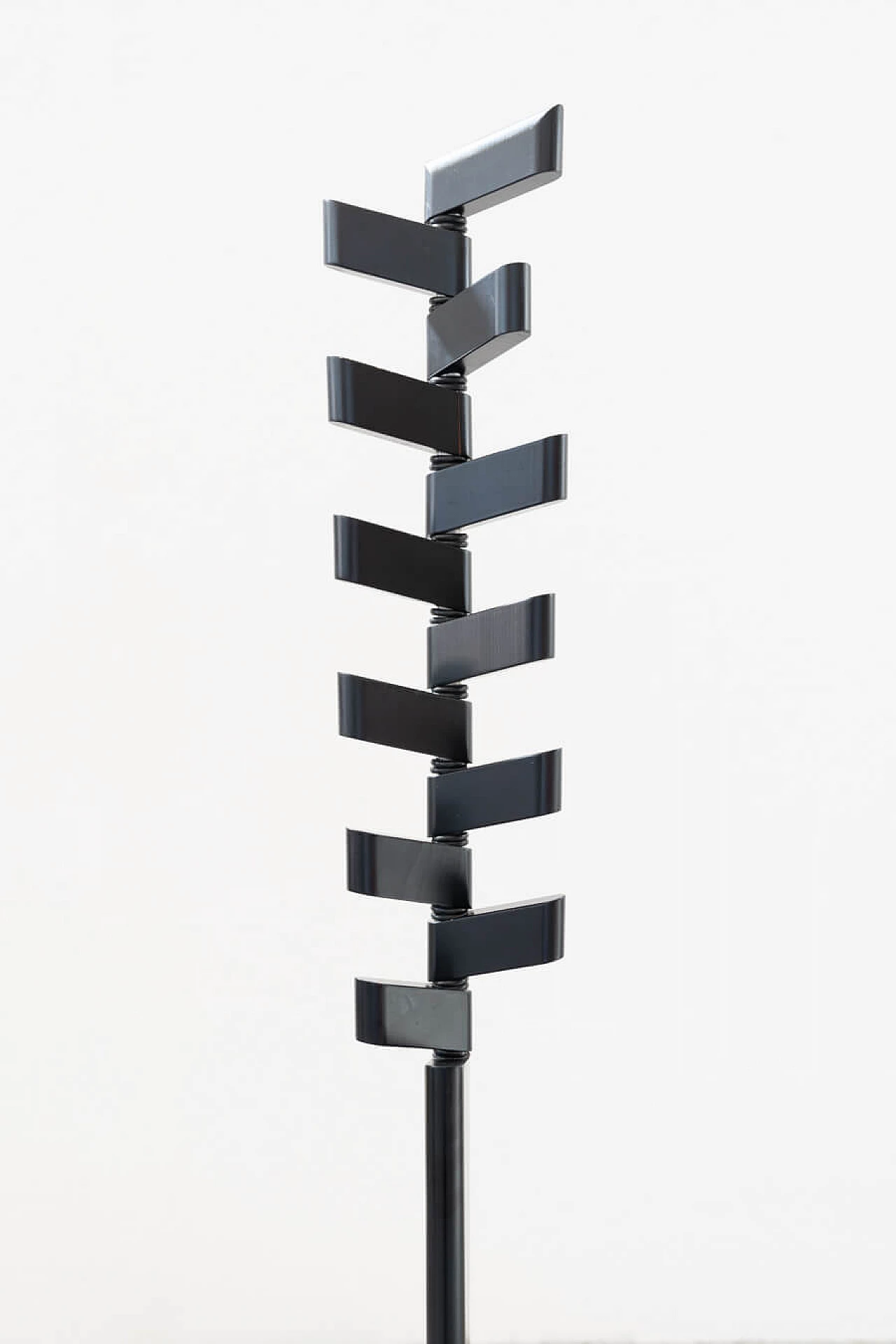 Black wooden coat rack, 1970s 1373990