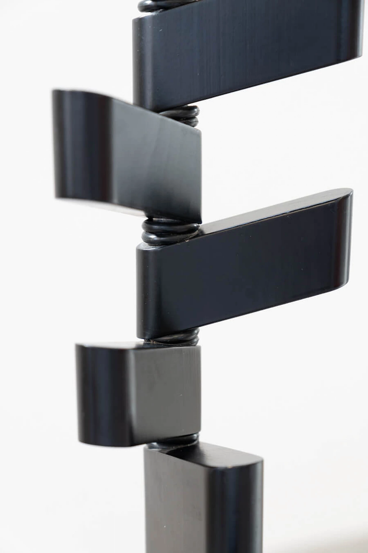 Black wooden coat rack, 1970s 1373993