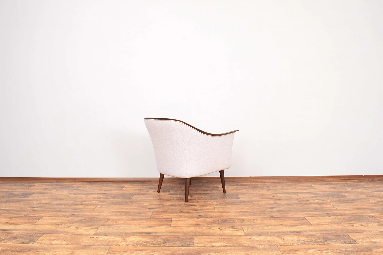 Pair of 550 teak armchairs by Fredrik A. Kayser for Vatne Lenestolfabrikk, 1960s 10