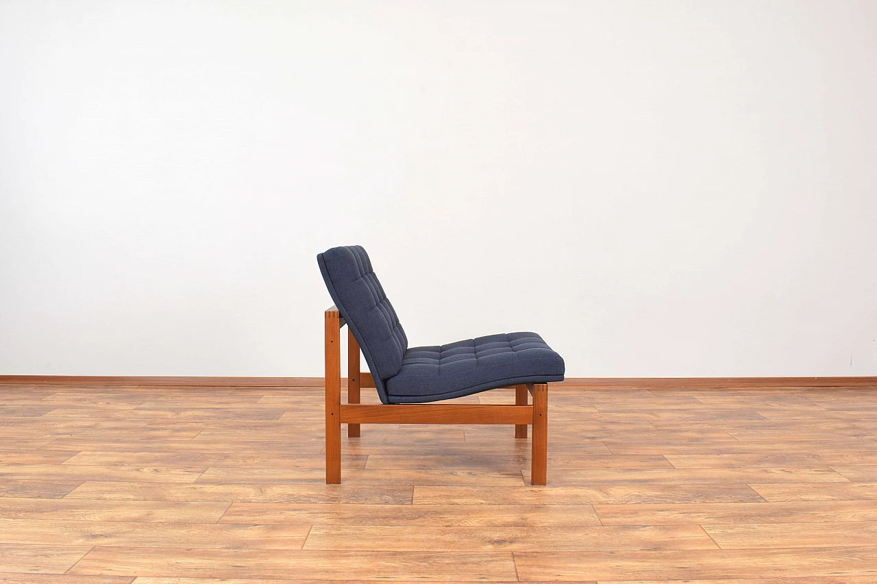 5 Poltrone Moduline in teak di Ole Gjerløv-Knudsen & Torben Lind per France & Søn, anni '60 6