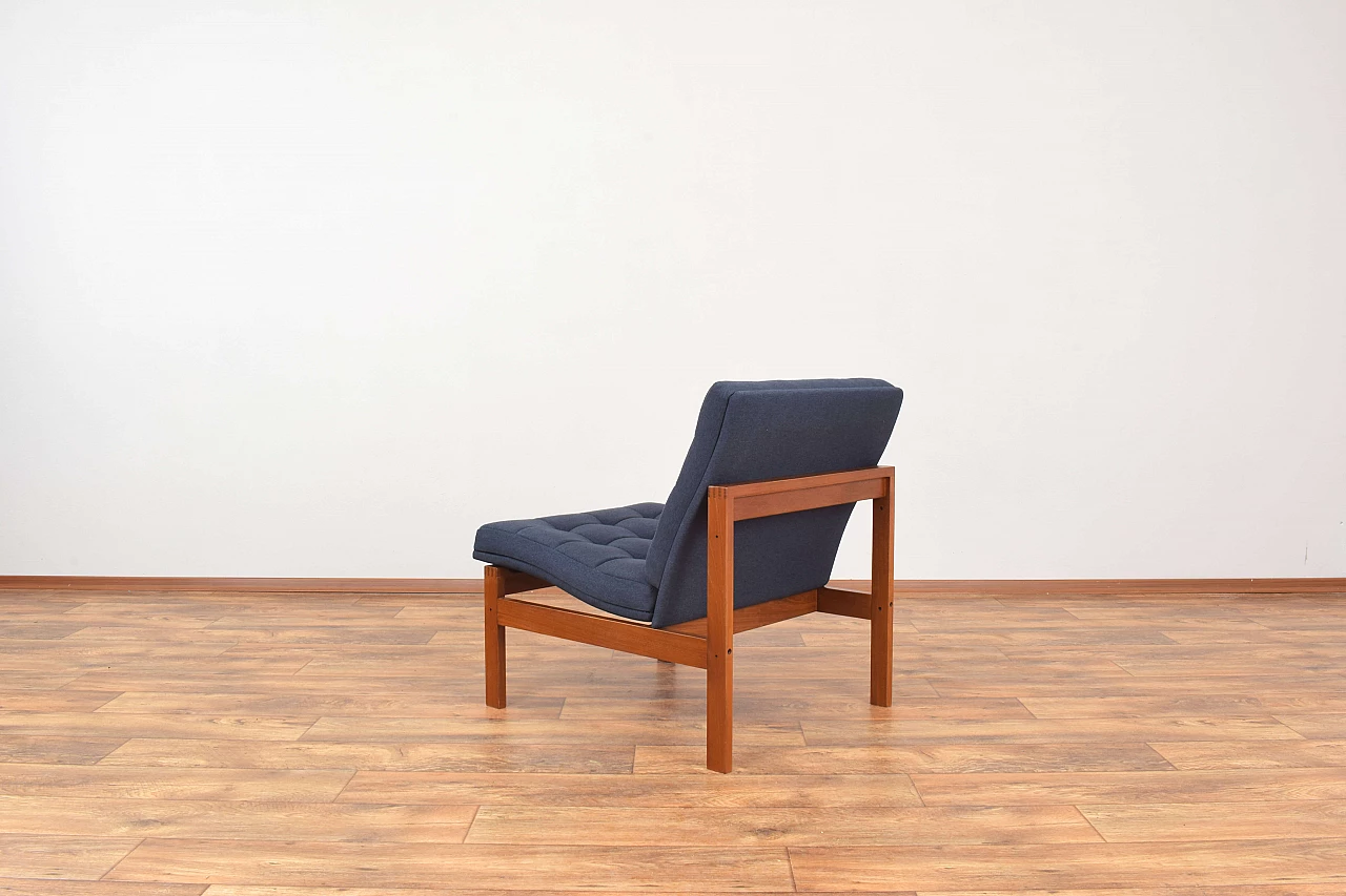 5 Poltrone Moduline in teak di Ole Gjerløv-Knudsen & Torben Lind per France & Søn, anni '60 9