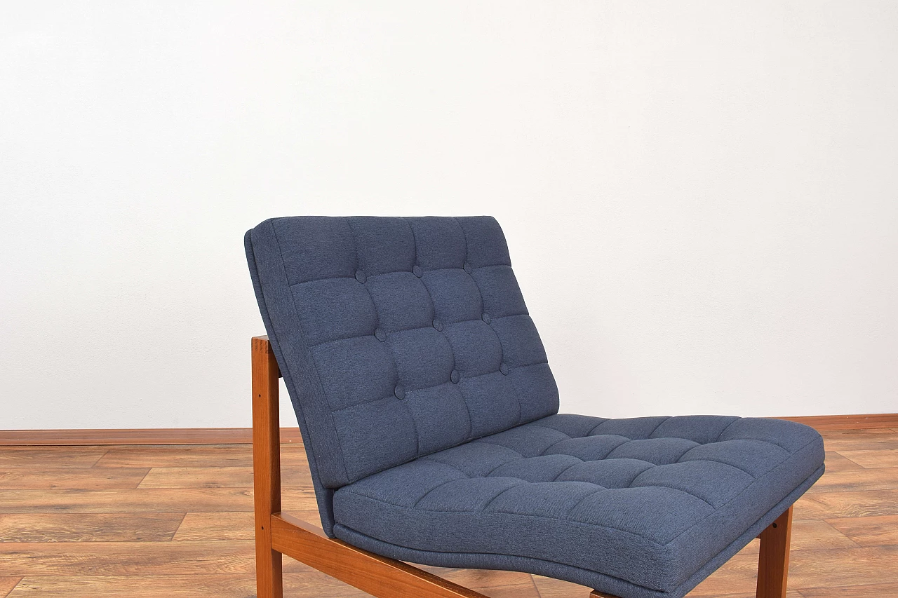 5 Poltrone Moduline in teak di Ole Gjerløv-Knudsen & Torben Lind per France & Søn, anni '60 10