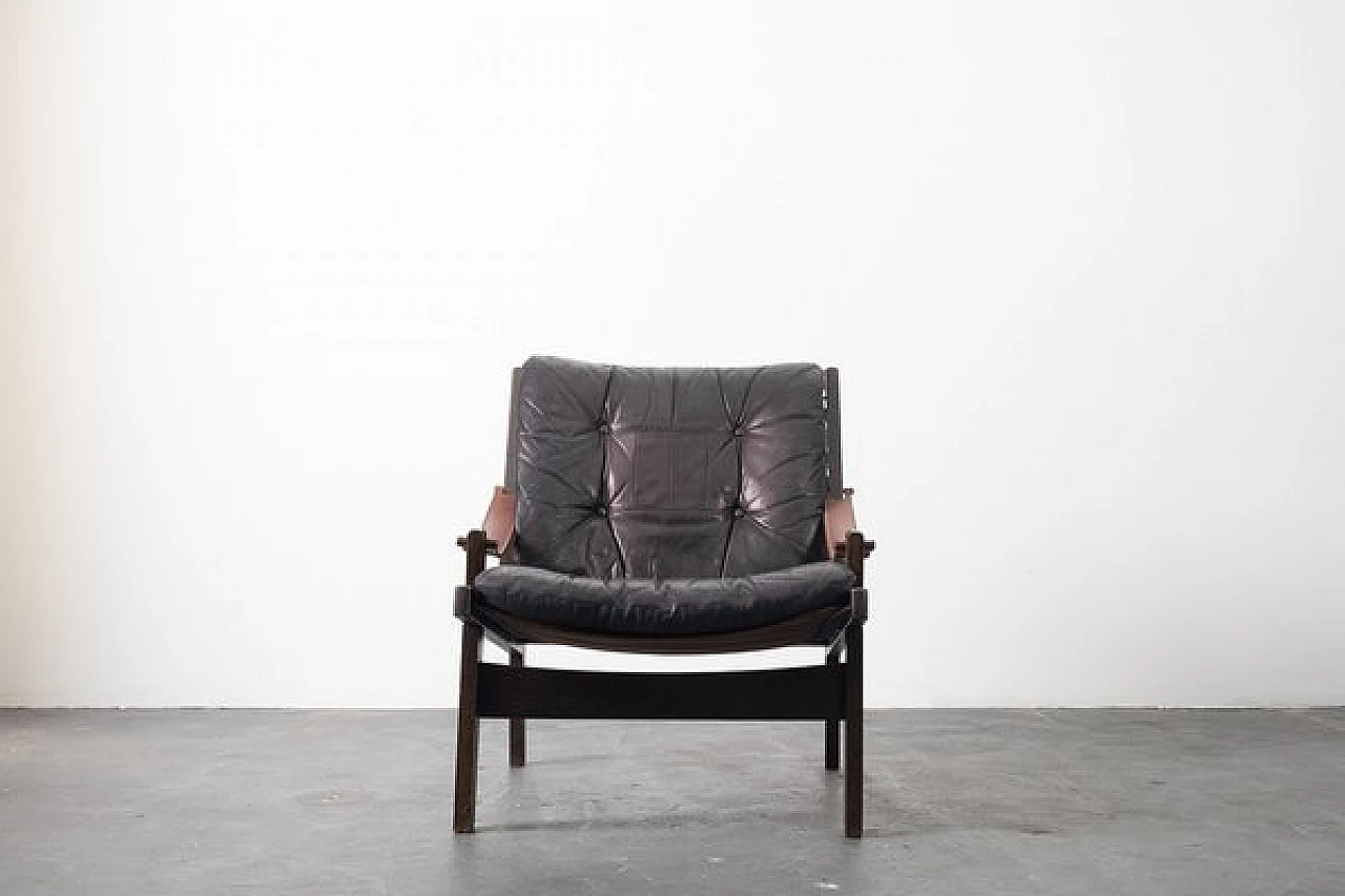 Poltrona in frassino di Torbjørn Afdal per Bruskbo, anni '60 11