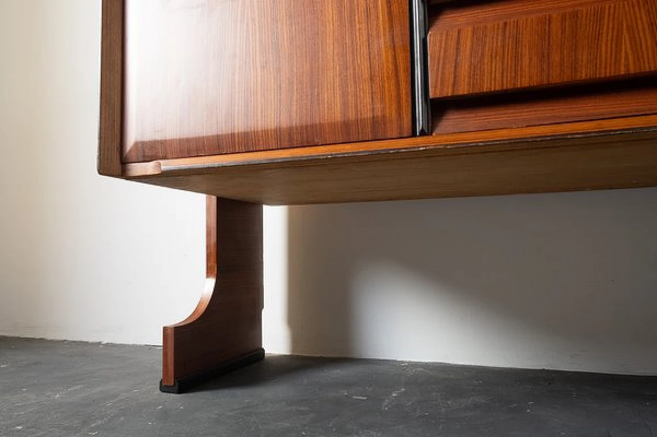 Credenza in teak di Fratelli Barbieri, anni '60 2